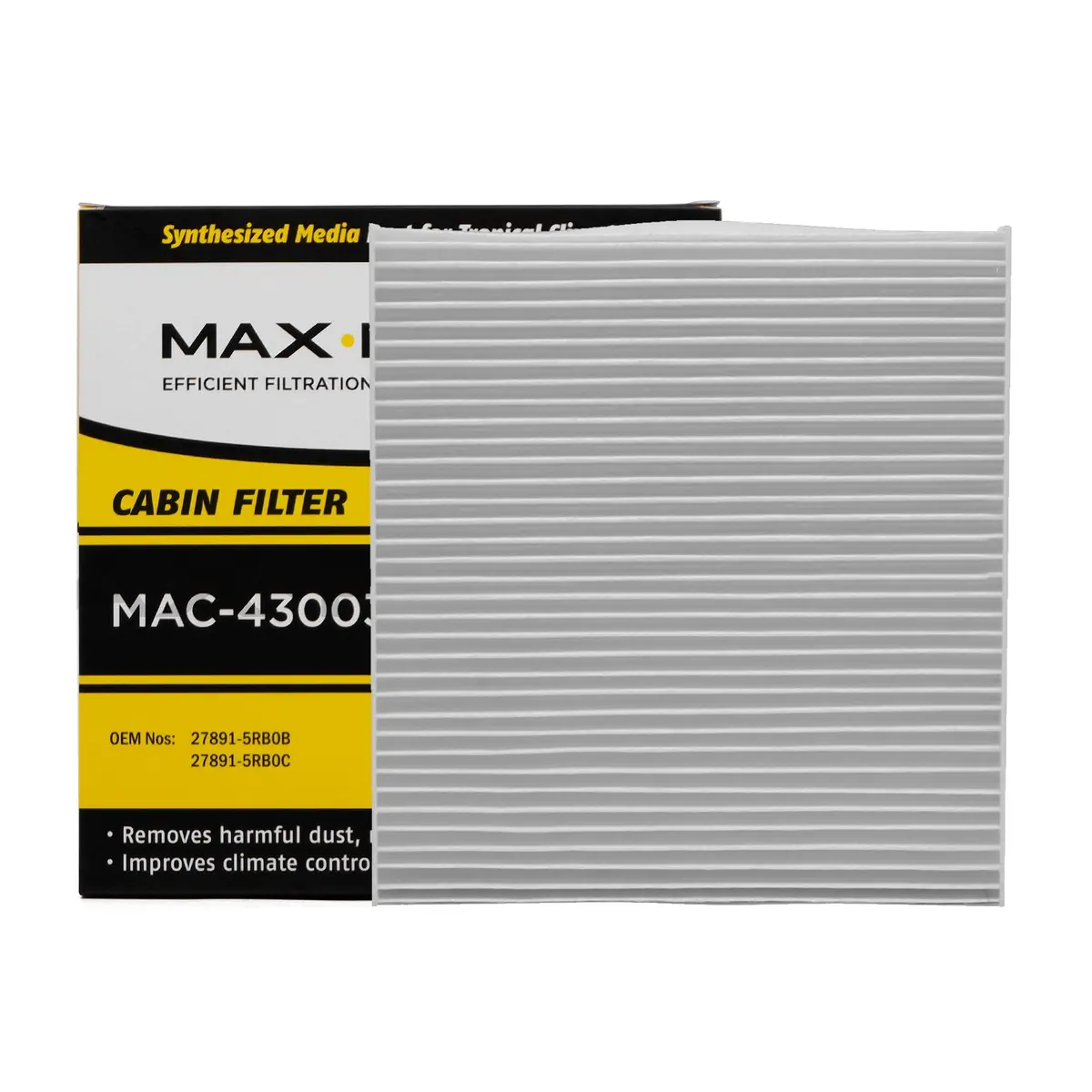 Max Power Cabin Filter Mac-43003 For Nissan Almera, Kicks 2022- 1