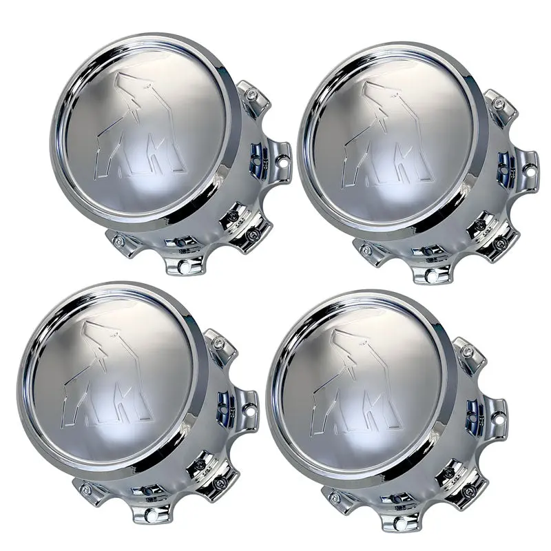 Polished Billet Aluminum Center Caps 1