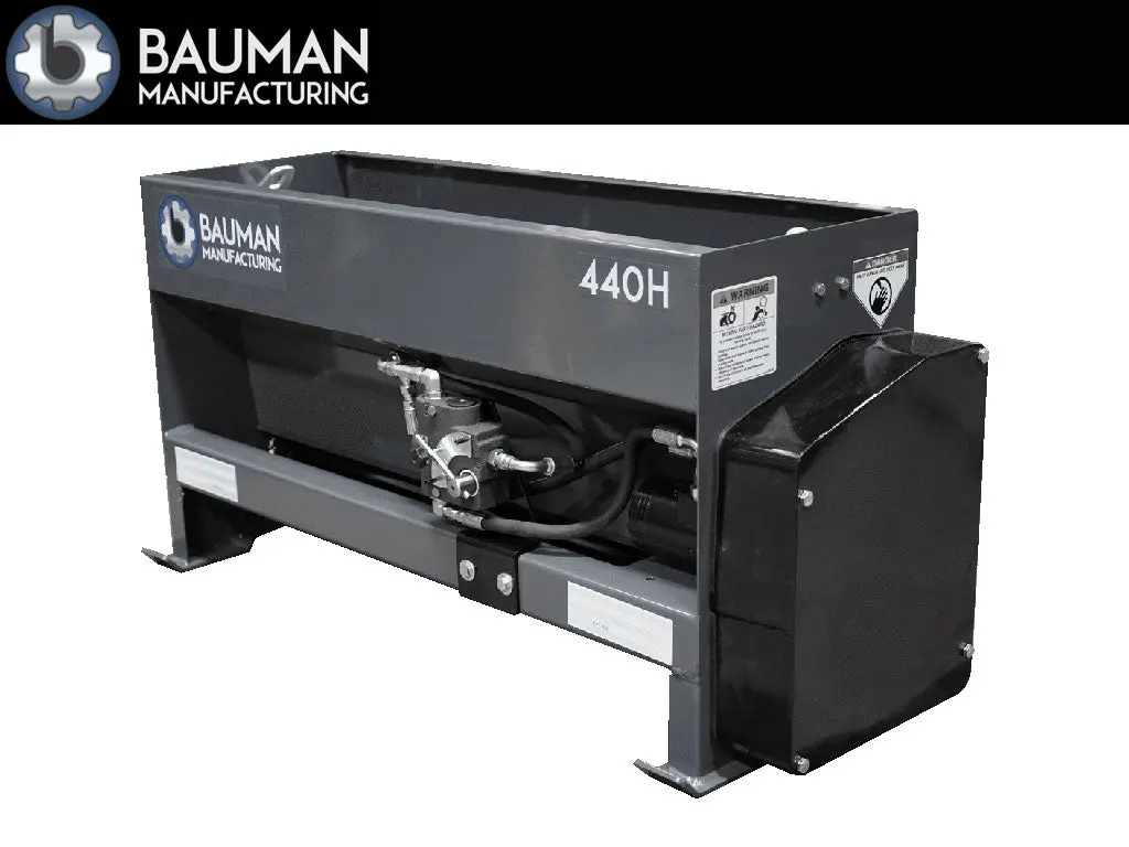 Bauman 440 Salt And Sand Drop Spreader For Mini Loader 1