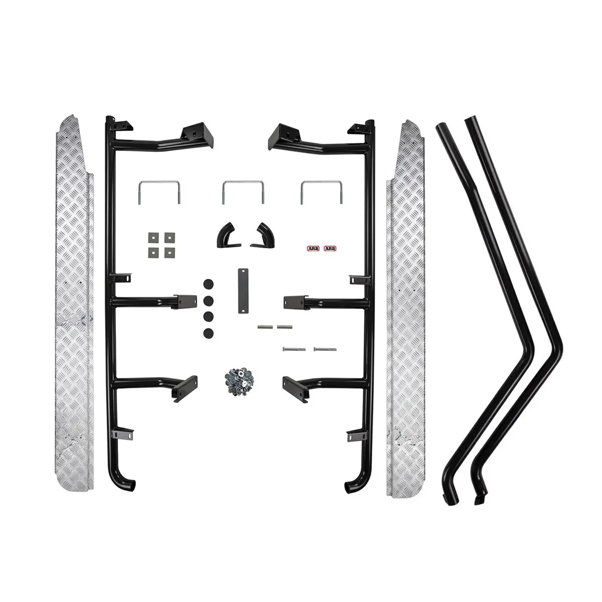 Arb Side Step & Side Rail For Mitsubishi Triton/Strada 2016- 1