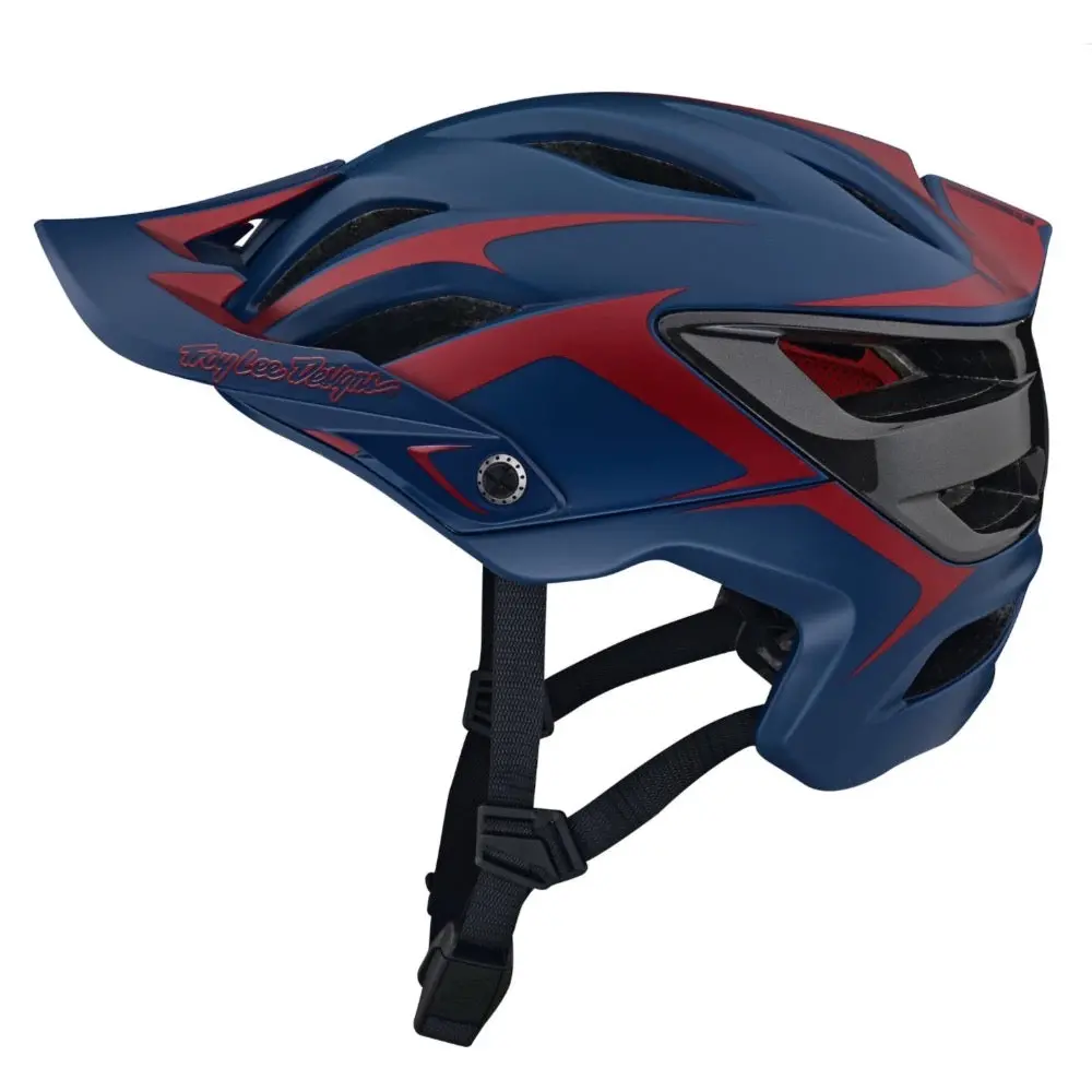 A3 Helmet W/Mips Fang Dk Blue/Burgundy 1