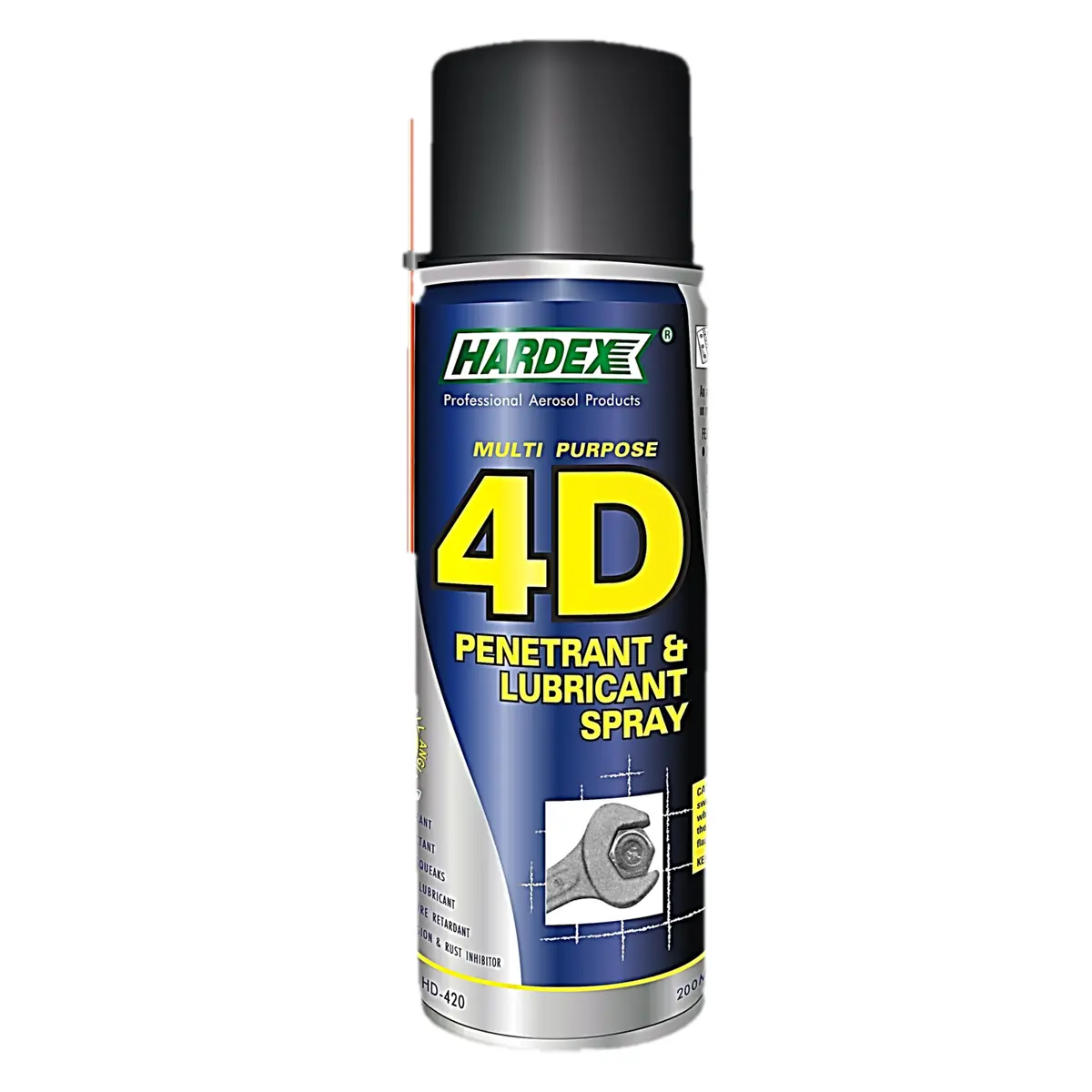 Hardex 4D Penetrant & Lubricant Spray 200Ml 1