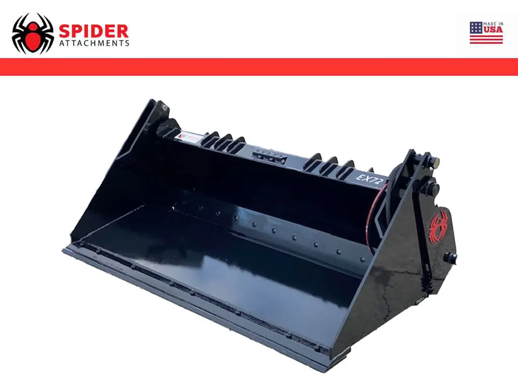 Spider Ex Series 72" 4-In-1 Combination Bucket 1