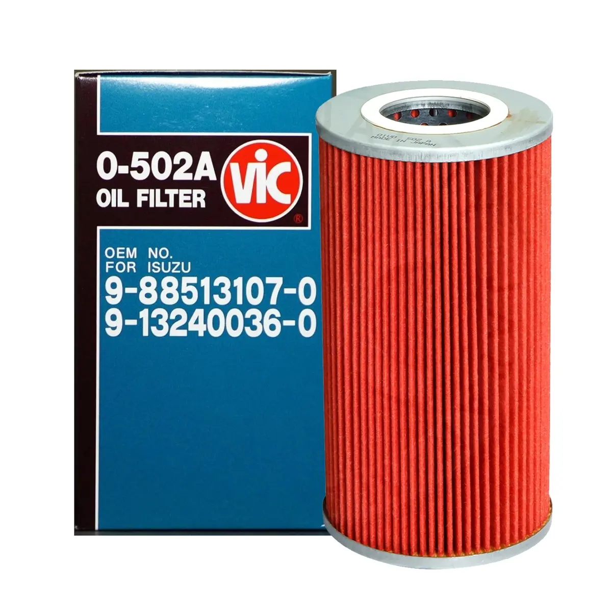 Vic Oil Filter Element Type O-502A For Isuzu C190 1