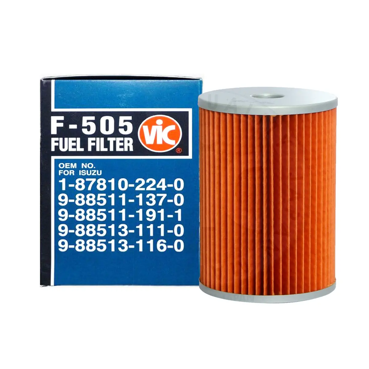 Vic Fuel Filter Element Type F-505 For D500, 6Bd1, 6Bg1, 8Pa1, Da120 1