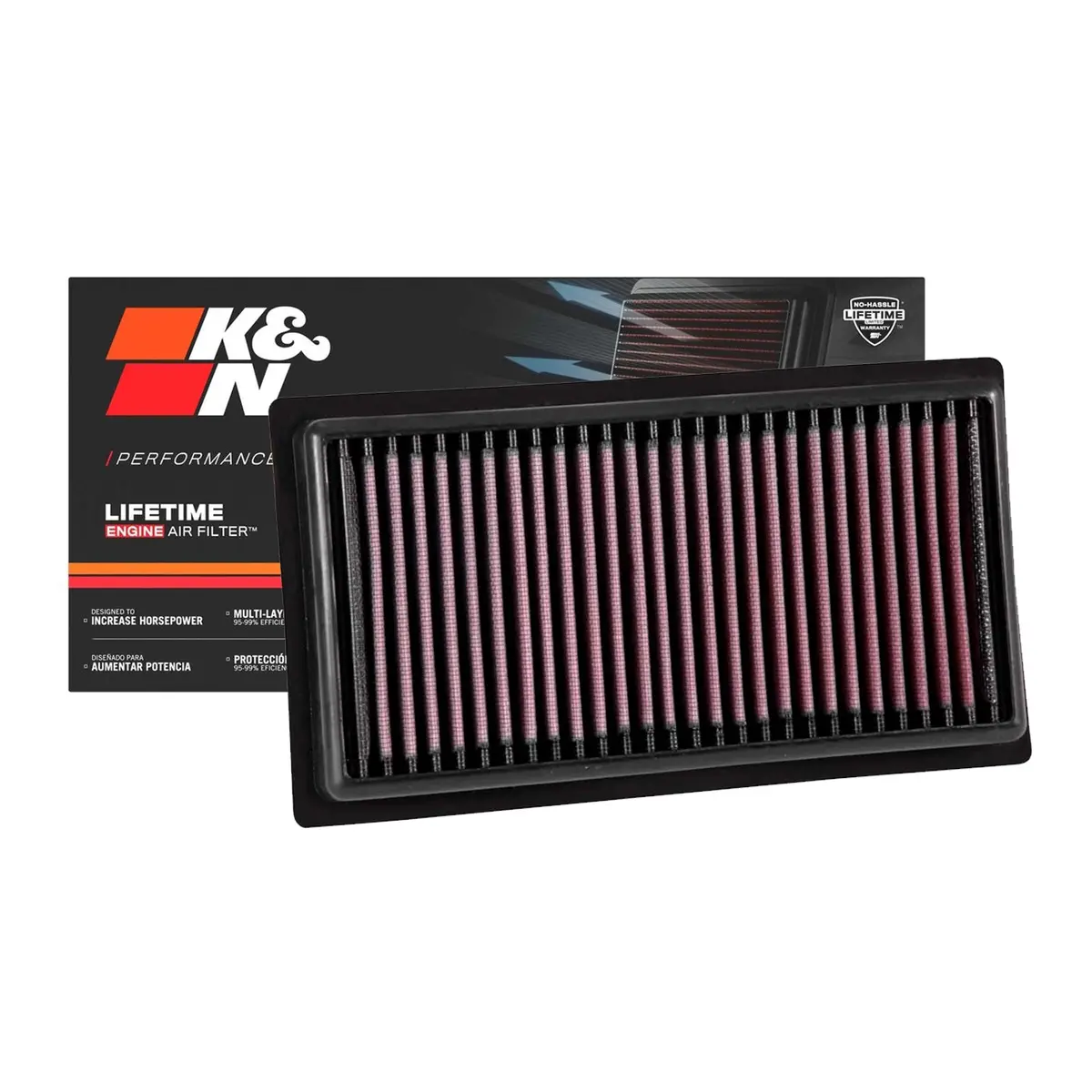 K&N Engine Air Filter Washable 33-5060 Fortoyota Gr86 2017-Up, Subaru Brz 2017-2022 1