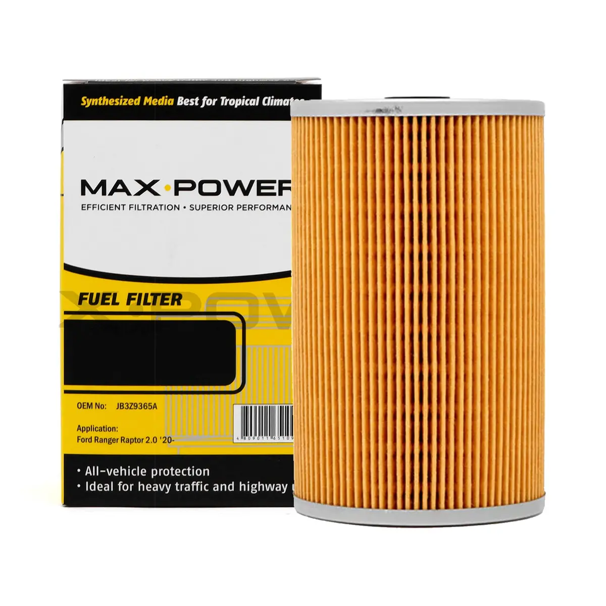 Max Power Fuel Filter Mf-507 For Isuzu 6Rai/T, 6Rbi/T, 6Sdi/-T, 6Wai-T 8Pbi/T, 10Pai 1