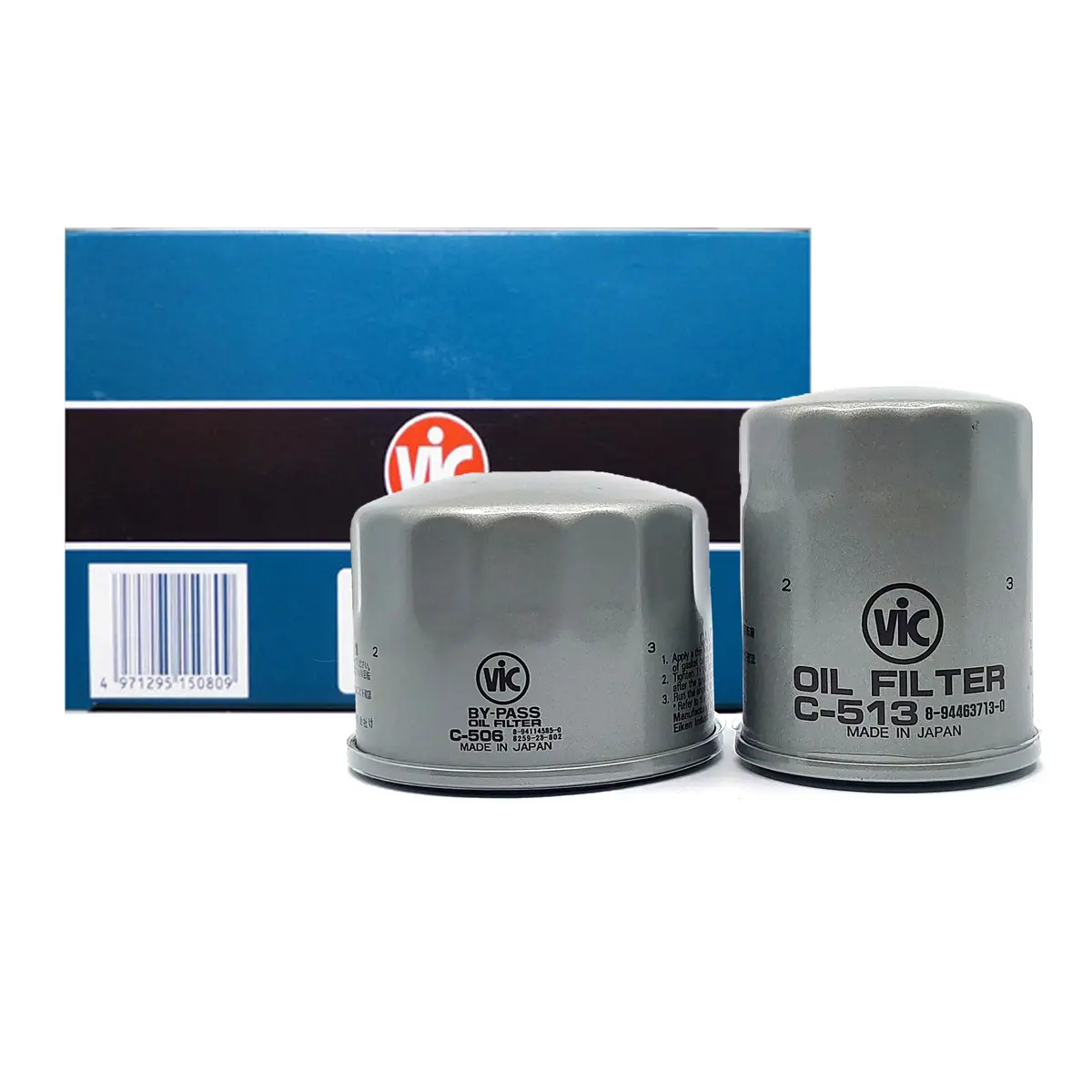 Vic Oil Filter C-508A Set Of C-513 & C-506 1