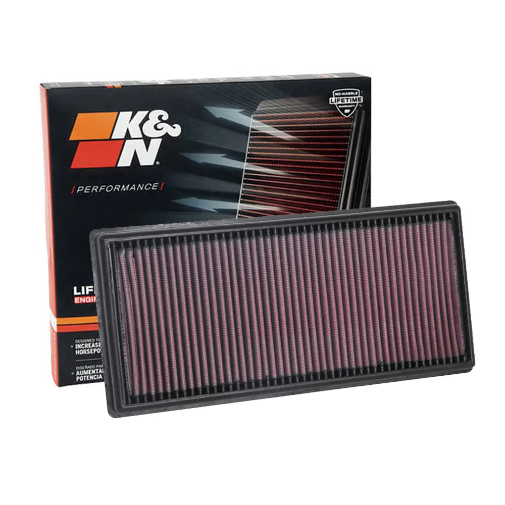 K&N Engine Air Filter Washable 33-5093 For Land Rover Defender 2016-2021, Discovery V 2019-2021, Ranger Rover 2016-2021 1
