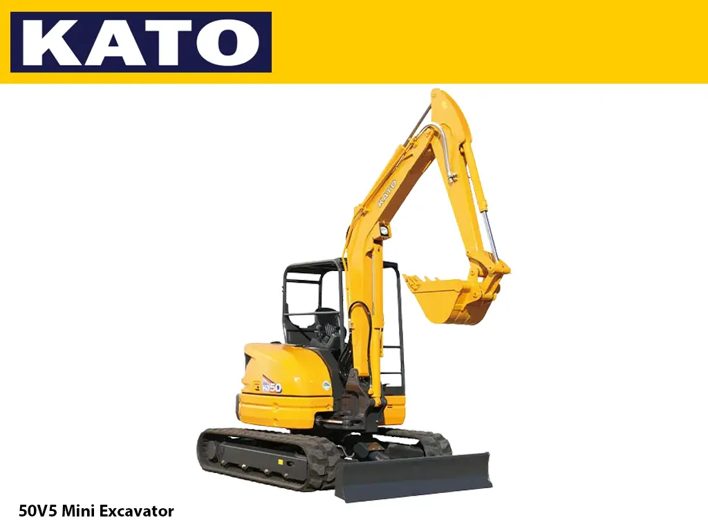 Kato 50V5 Mini Excavator 1