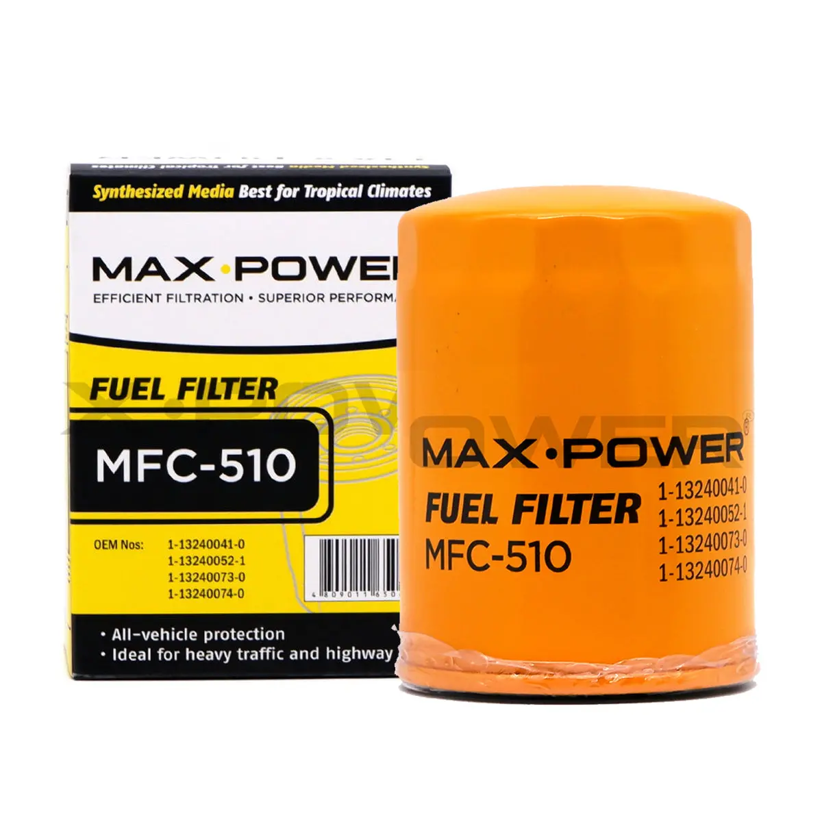 Max Power Fuel Filter Mfc-510 For Isuzu 6Bg1, 6Bd1, 6Sa1, 6Hha1 Forward, Fsd12, 6Bg1 1