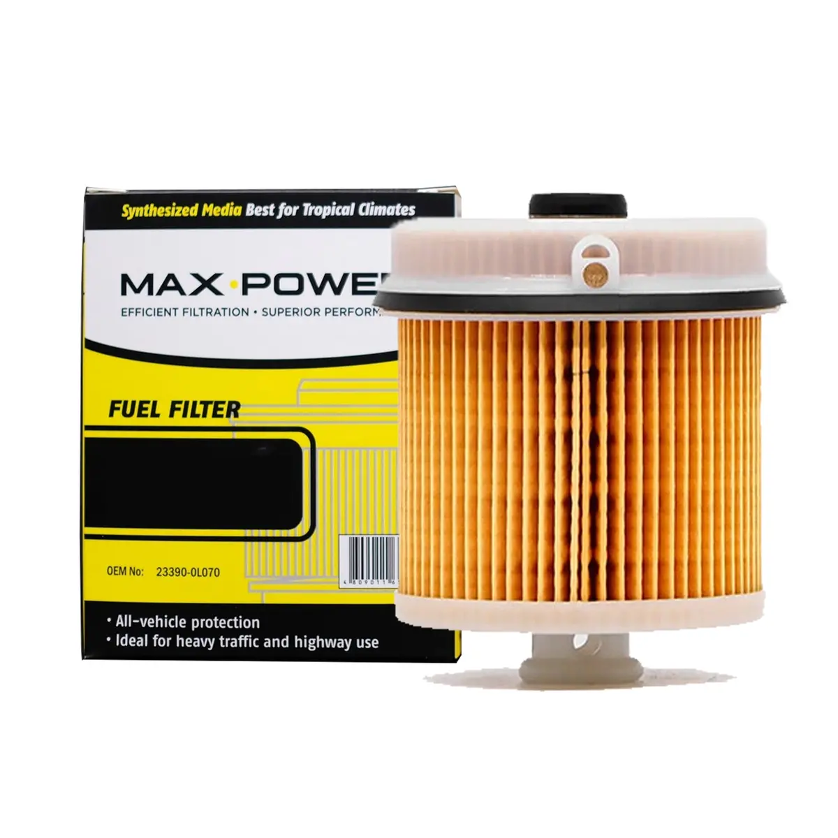 Max Power Fuel Filter Mf-513 For Isuzu Qkr77e, Nlr85, Nmr85, Npr85 2018- 1
