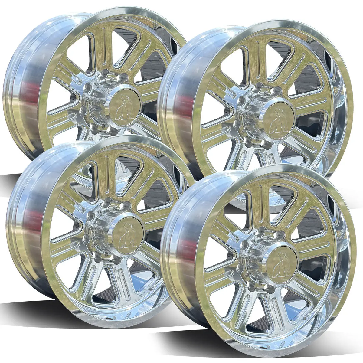 Northstar Polaris Forged Aluminum Ford Srw Wheel Kit (8X170) 1