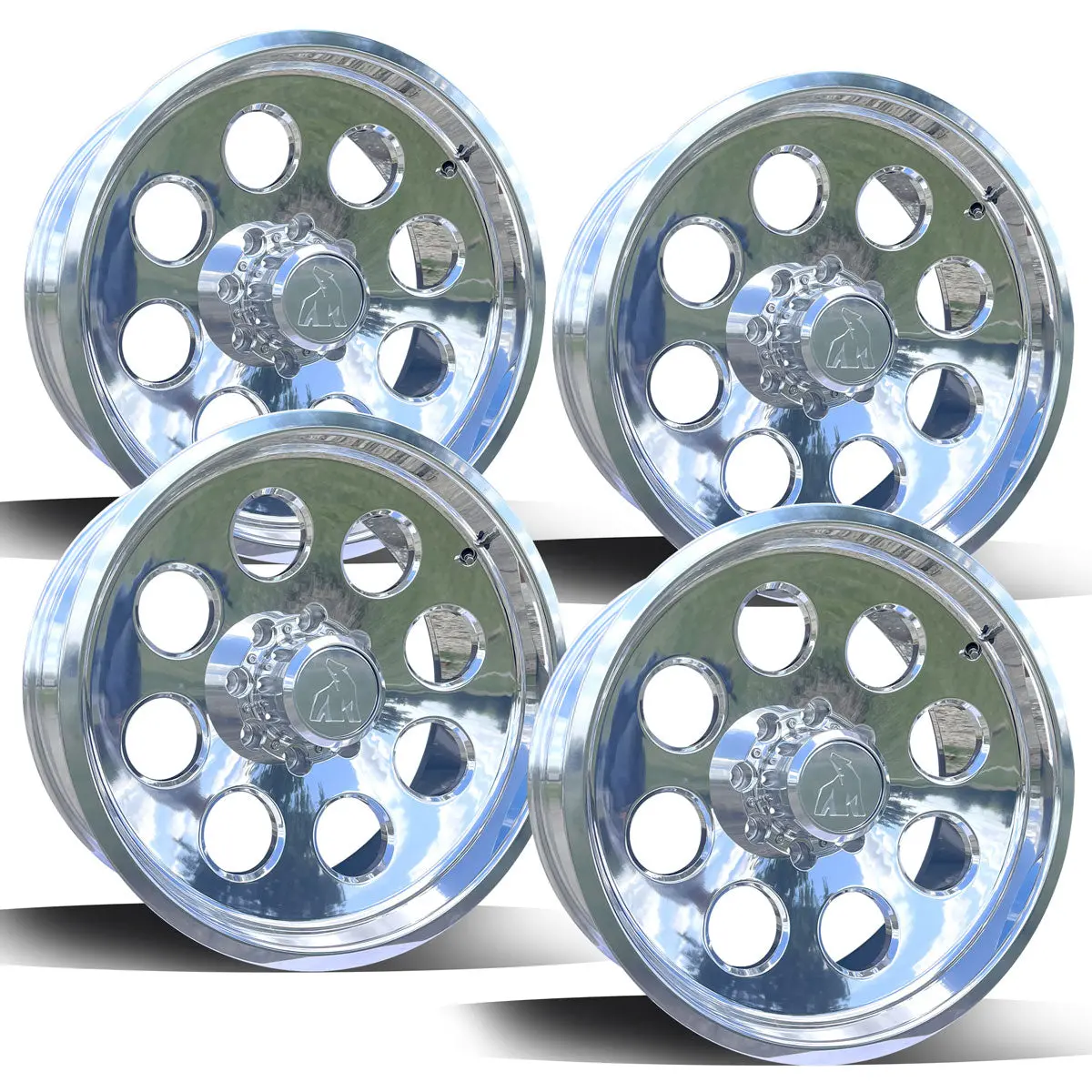 Northstar Aries Forged Aluminum Ford Srw Wheel Kit (8X170) 3