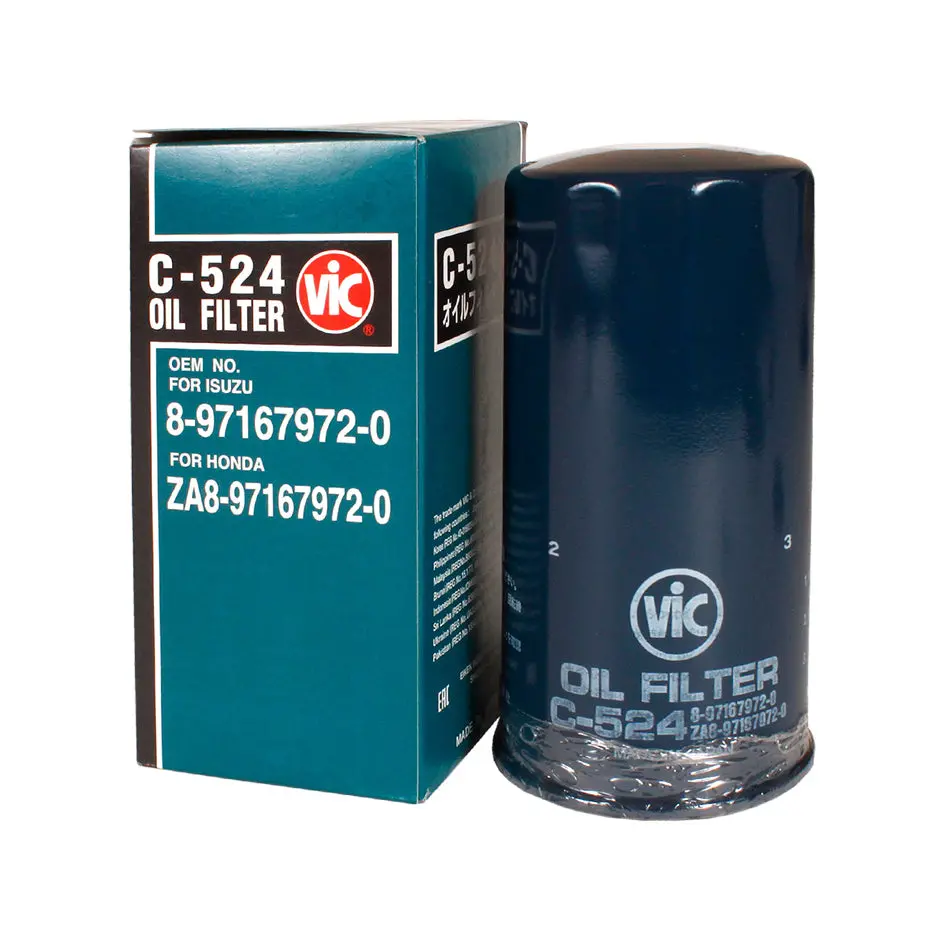 Vic Oil Filter C-524 For Isuzu Trooper Hd 4Jx1 1