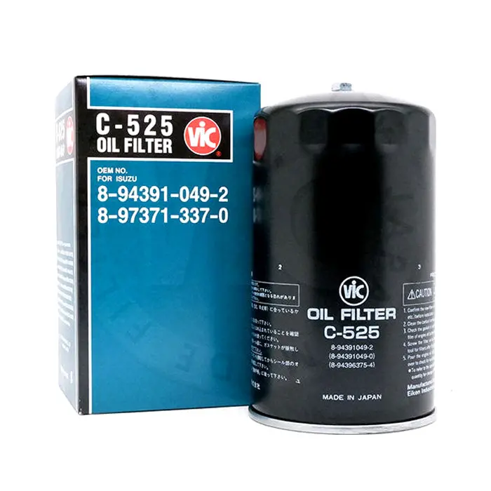 Vic Oil Filter C-525 For Isuzu 6He1, Fsr34 N & Fvm34 W 1