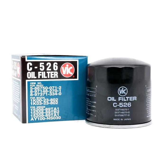 Vic Oil Filter C-526 For Isuzu Elf 450, Npr 66P, Nqr 71 1