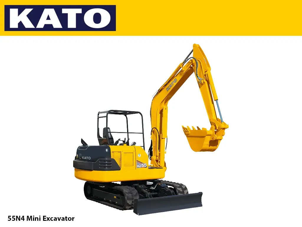 Kato 55N4 Mini Excavator 1