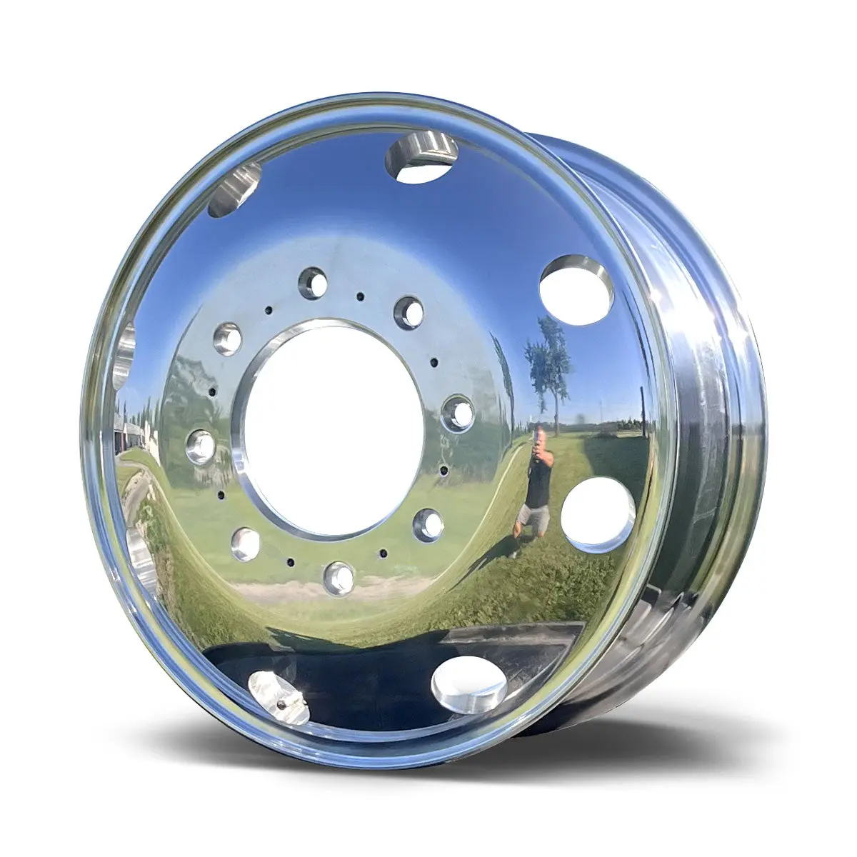 17.0X6.50 Northstar 8X200mm Hub Pilot Mirror Polished Both Sides (Dodge Ram 3500 Drw 2019-Present) 1