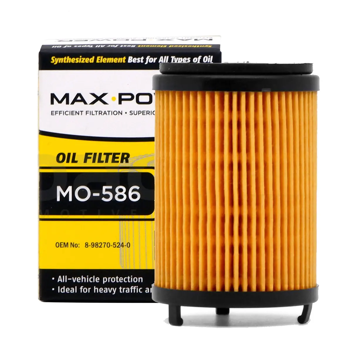 Max Power Oil Filter Mo-586 For Isuzu Mu-X Rz4e Ls-A 4X2 2018- 1
