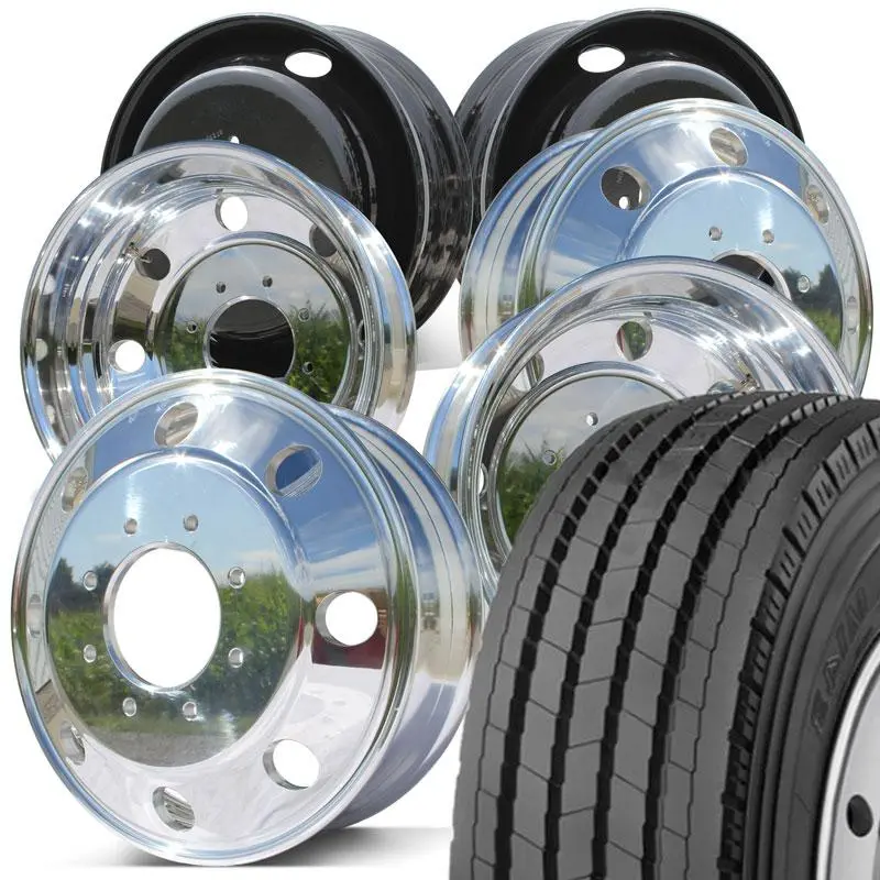 Toyo Highway Tread Mounted On 19.5 Northstar Chevy/Gmc 3500 Drw 8 X 210 (2011-Present) 1