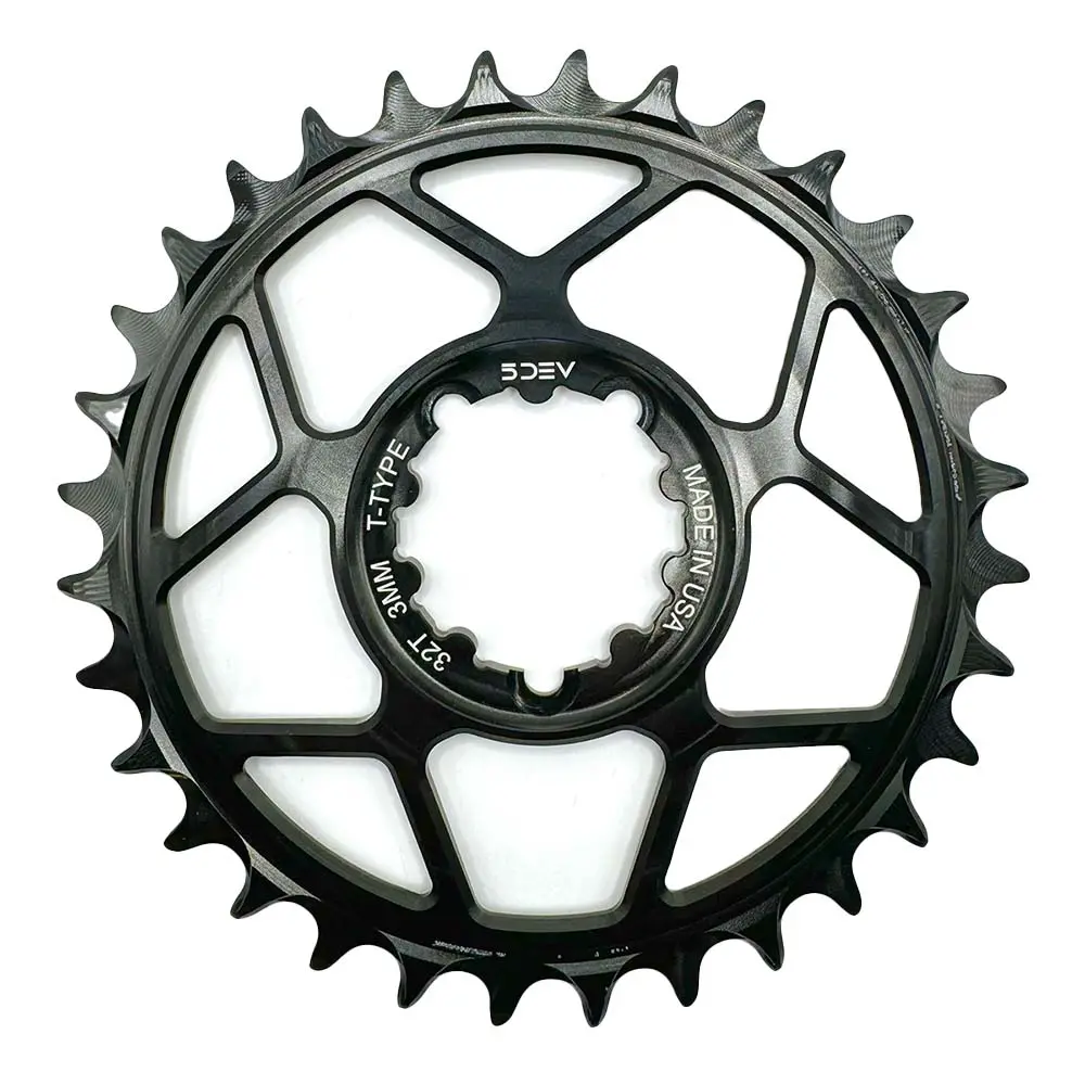 5Dev 3 Bolt Chainring For Sram T-Type  (Boost) 1