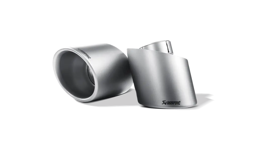 Akrapovič Tail Pipe Set (Titanium) For Abarth 500/500C 2008-2017 1