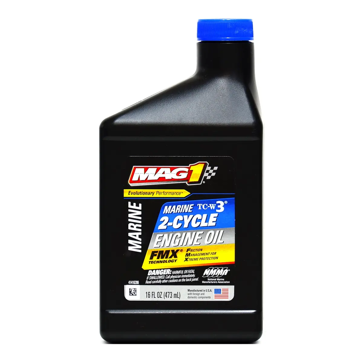Mag1 2-Cycle Premium Oil Tc-W3 & Jaso Fb 16Oz (473 Ml) 1