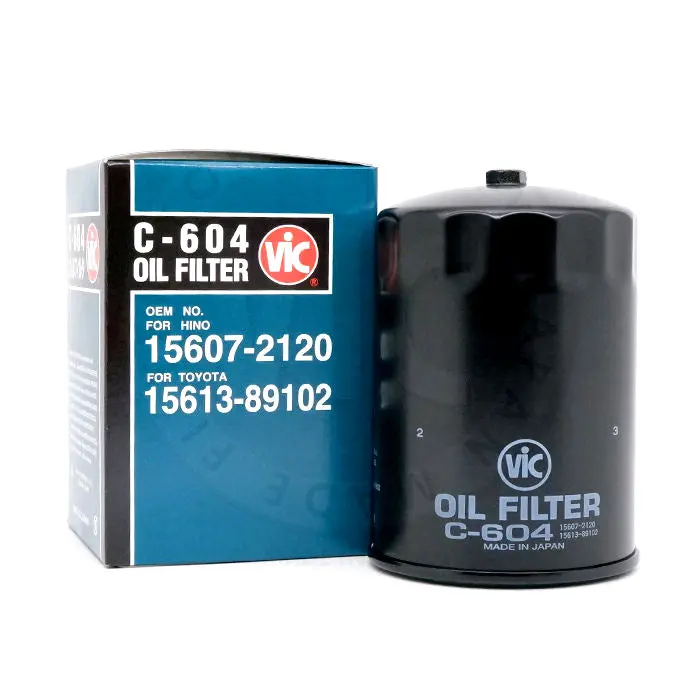 Vic Oil Filter C-604 For Isuzu 4.3 Npr 66E, 66L, 66P Nks66 1