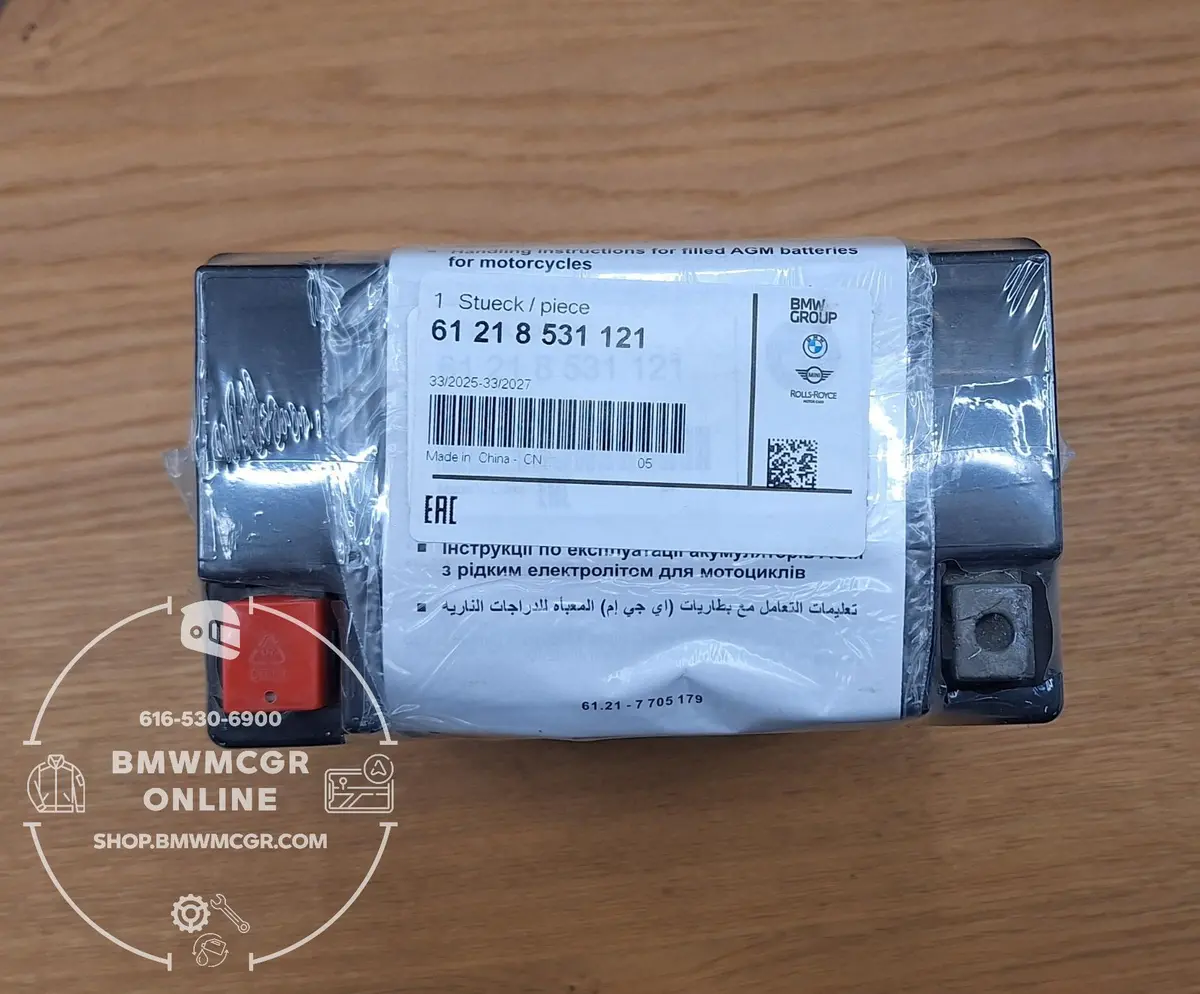 Bmw Agm Battery R1200/1250Rt 2014-2023 K1600 2017-2023 1