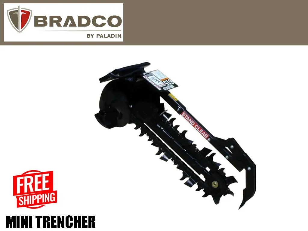 Paladin / Bradco 615 Series Trencher For Mini Loader 1