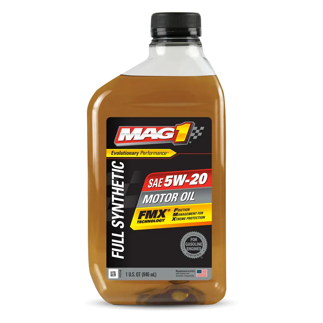 Mag1 5W20 Api Sn Plus Gf-5 Full Synthetic Oil 1Qt. Clear 1
