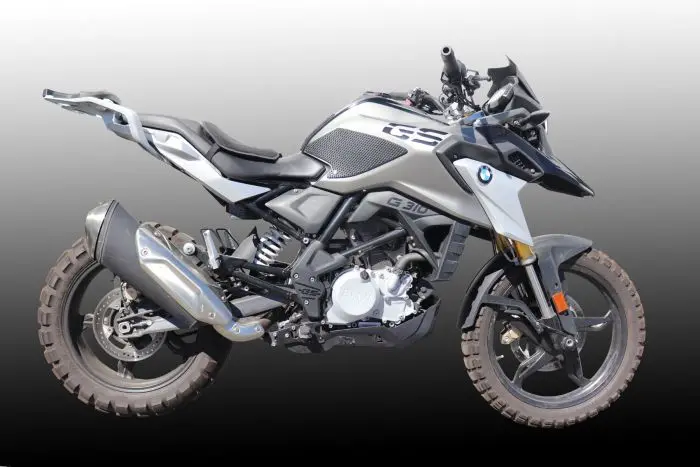 Tech Spec Tank Grips For Bmw G310 Gs 2017-Current 1