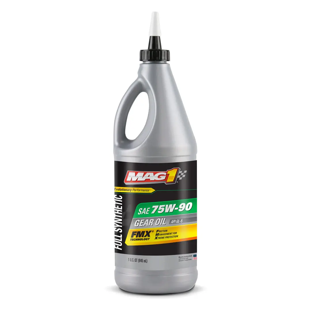 Mag1 75W90 Api Gl-5 100% Synthetic Gear Oil 1Qt. 1