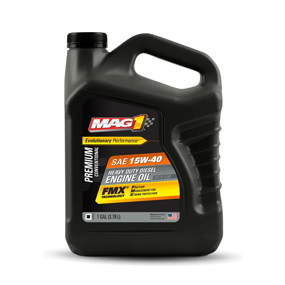 Mag1 15W40 Api Ck4 Premium Hd Engine Oil 1Gal/3.79L 1