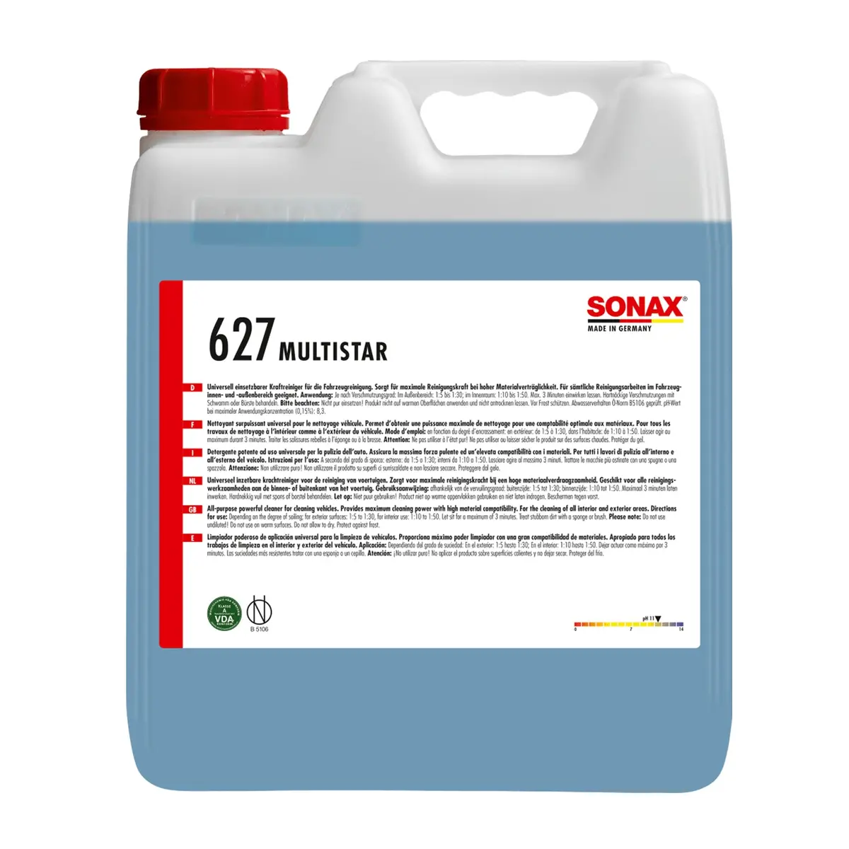 Sonax Sx Multistar 10 Liters 1