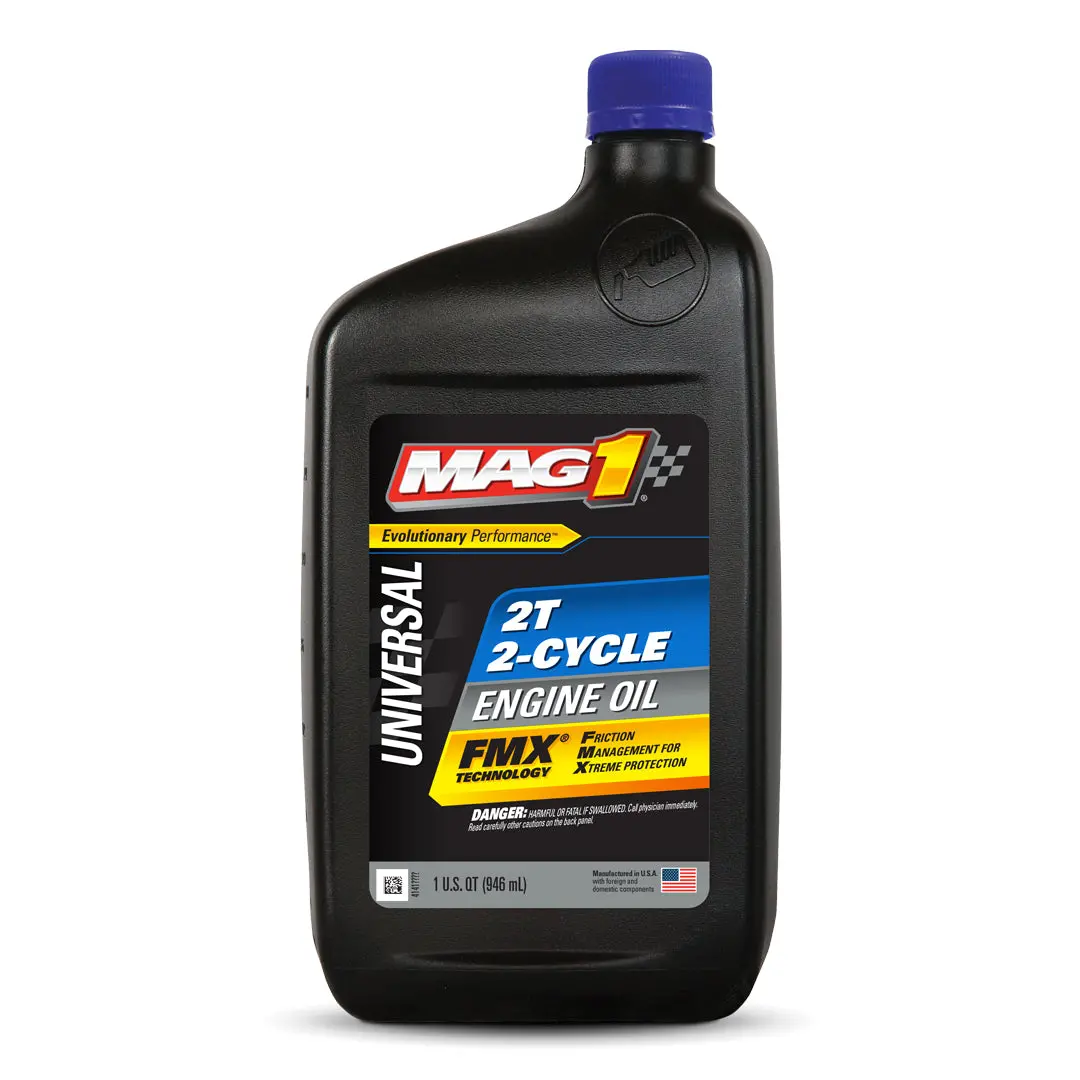 Mag1 2T 2-Cycle Universal Motor Oil Api Tc, Jaso Fb 1Qt. 1