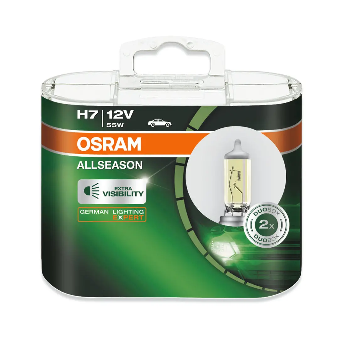 Osram All Season H7 55W 12V Pair 1