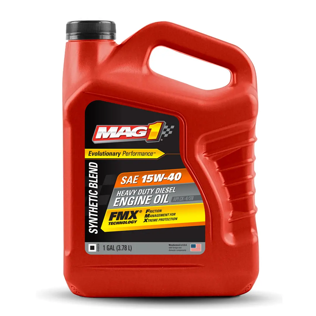 Mag1 15W40 Api Ck-4/Sn Synthetic Blend Hd Oil 1Gal/3.79L 1