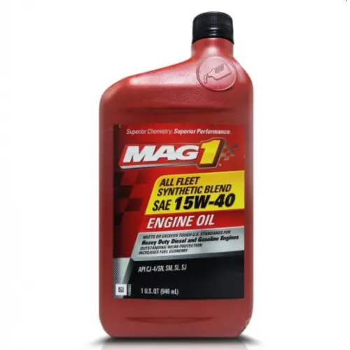 Mag1 15W40 Api Ck-4/Sn Synthetic Blend Hd Oil 1Qt. 1