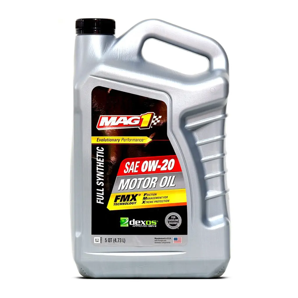 Mag1 0W20 Api Sn Plus Gf-5 Full Synthetic Oil 5Qt/4.73L 1
