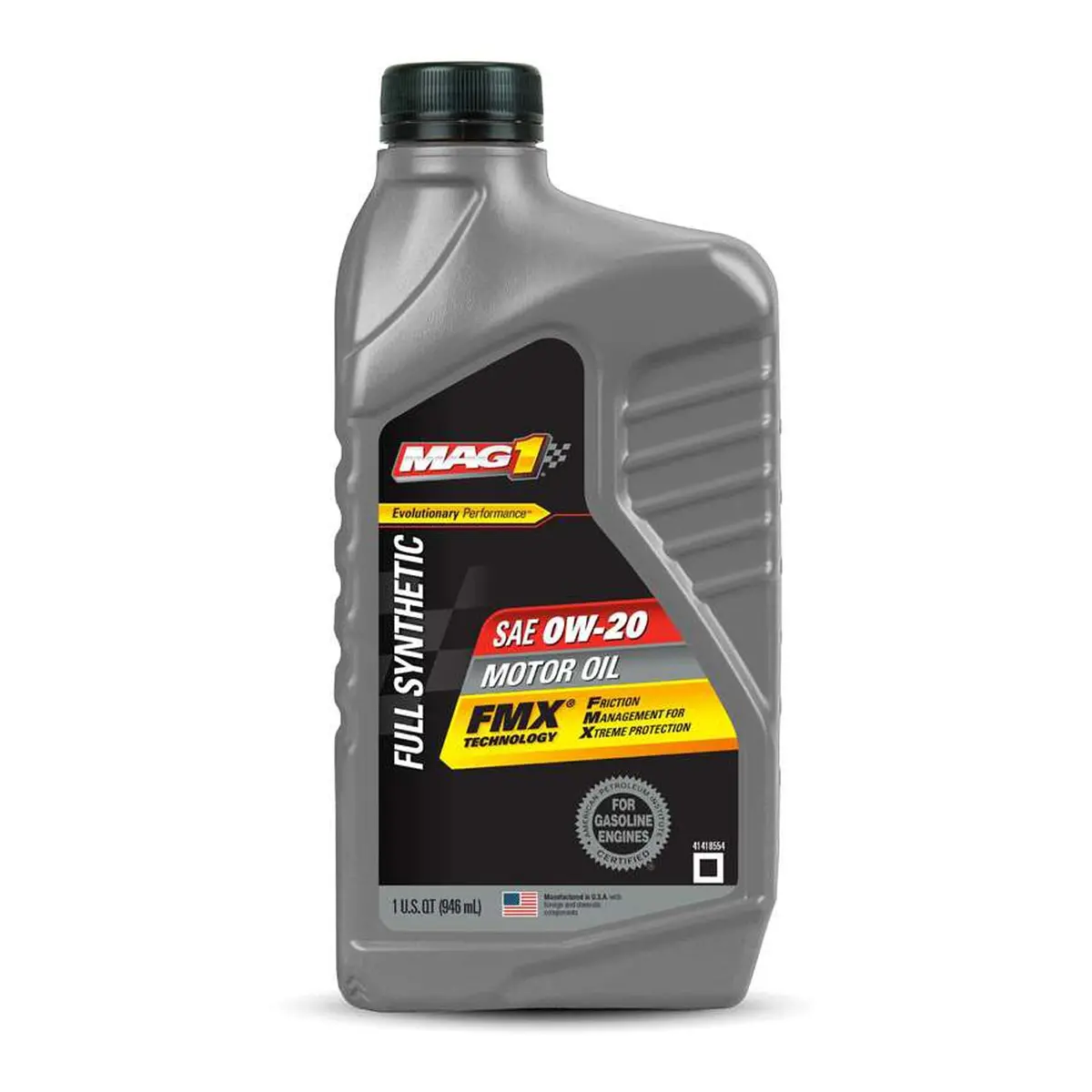 Mag1 0W20 Api Sn Plus Gf-5 Full Synthetic Oil 1Qt. Silver 1