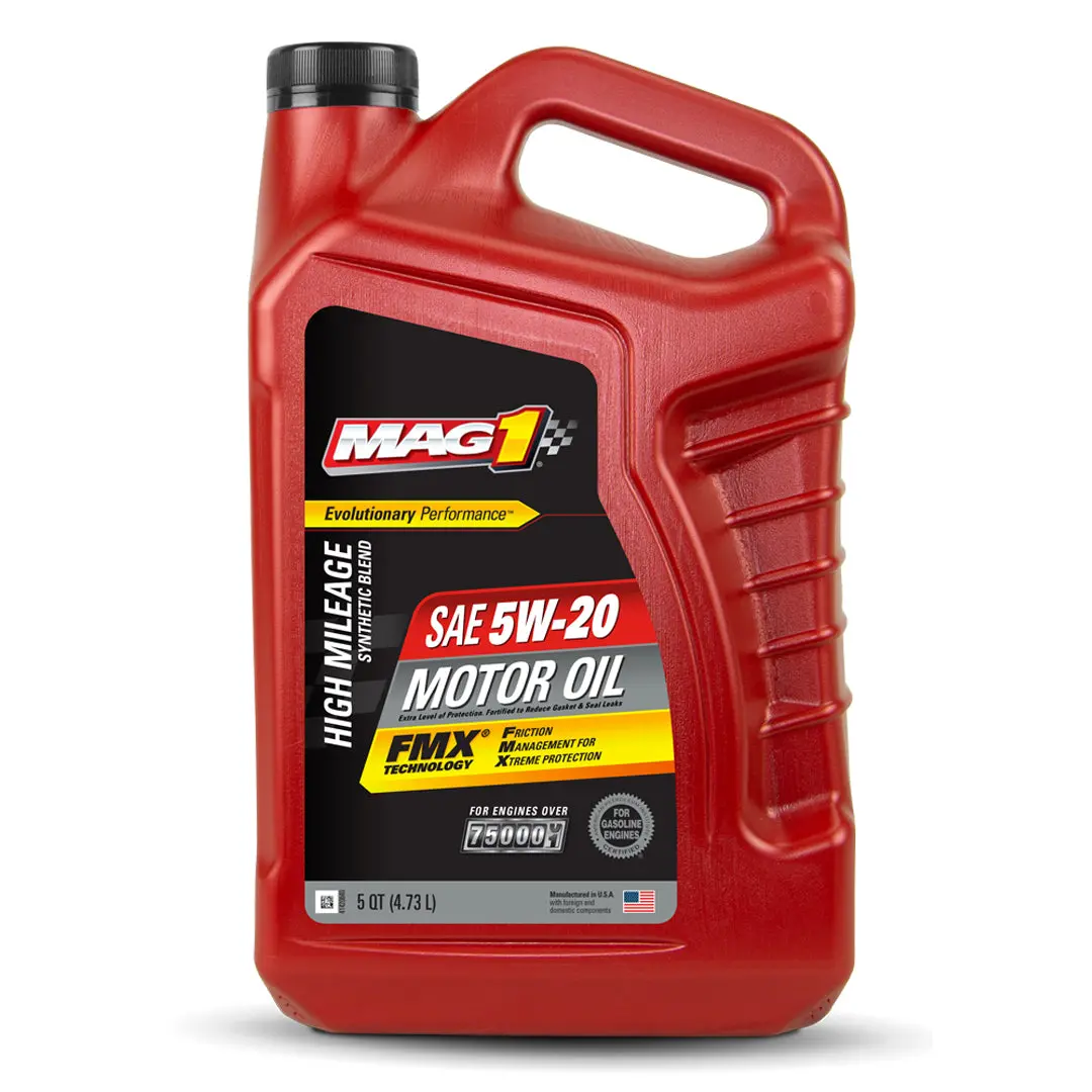 Mag1 5W20 Api Sp, Gf-6A Semi-Synthetic High Mileage 5Qt. 1