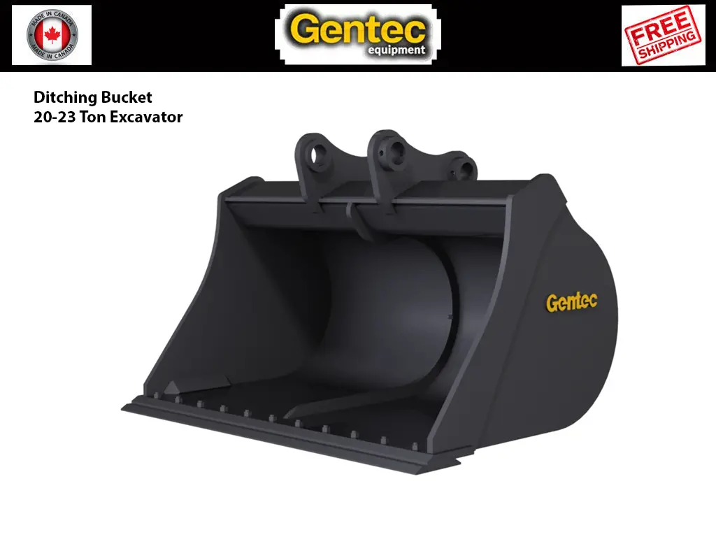 Gentec Ditching Bucket For 20-23 Ton Excavators 1