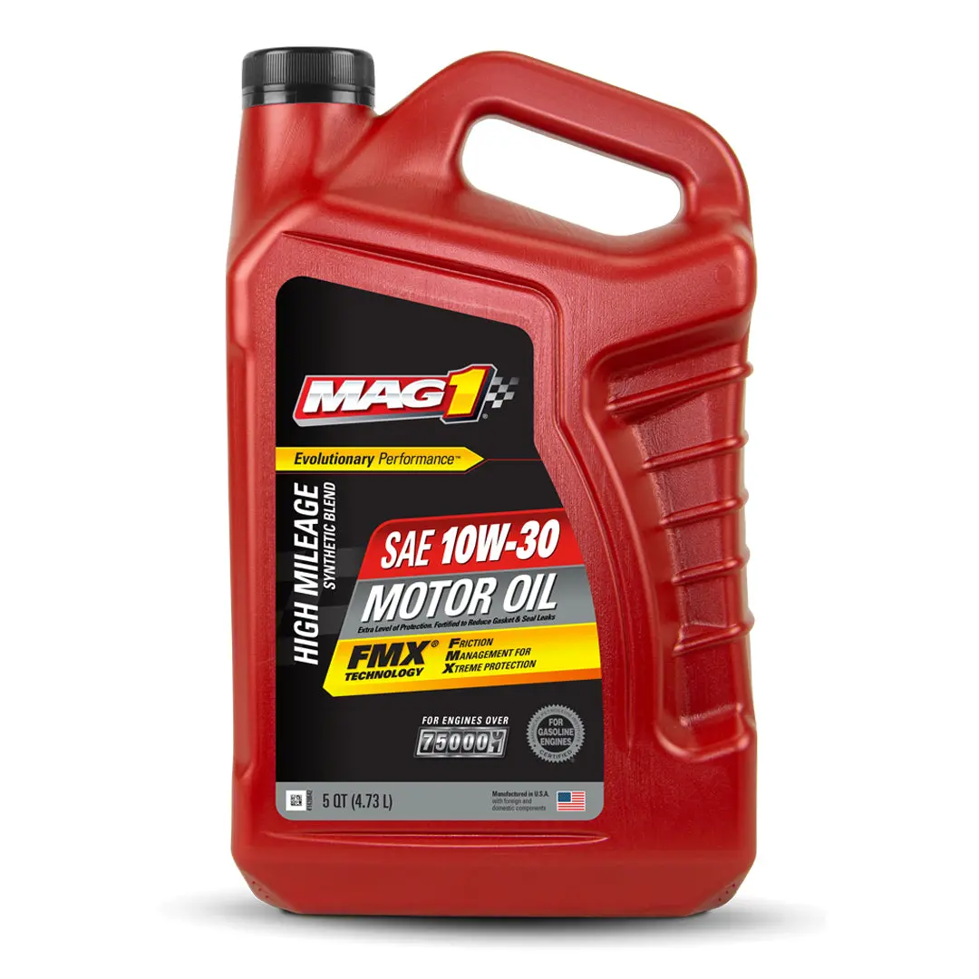Mag1 10W30 Api Sp Gf-6A Synthetic Blend High Mileage 5Qt/4.73L 1