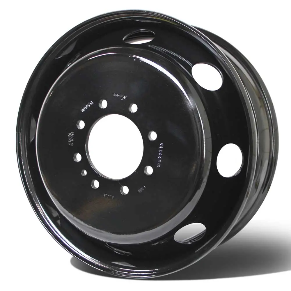 19.5X6.00 8X210mm Black Steel (Chevy/Gm 3500 2011-Present) 1