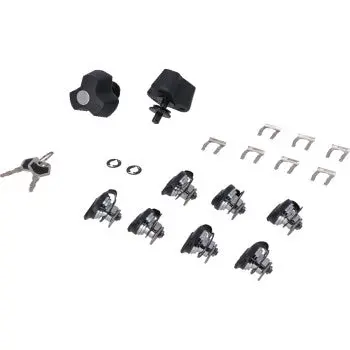 Trax Lock Set - Evo - Anti-Theft Protection - 9 Matching Locks With Keys 1