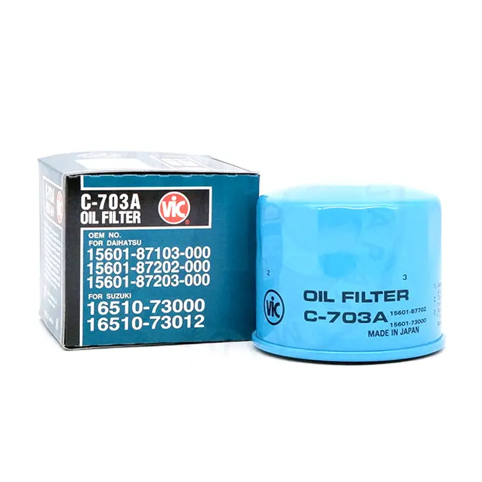 Vic Oil Filter C-703A For Daihatsu Charade, Suzuki Carry 1