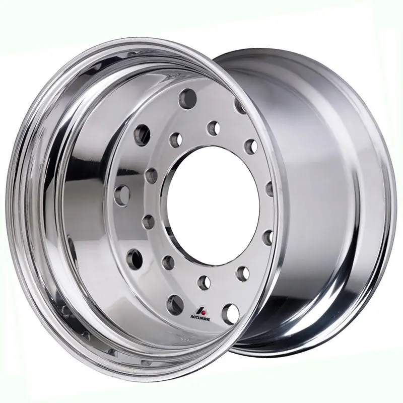 22.5X14 Hub Pilot X-One Accuride 2 Inch Offset Standard Polish 1