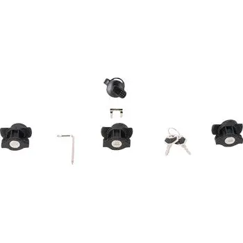 Dusc Lock Set - 3 Matching Locks With Keys 1